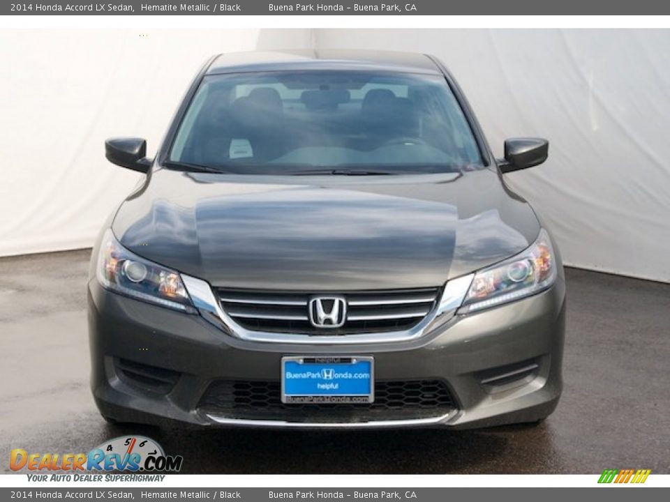 2014 Honda Accord LX Sedan Hematite Metallic / Black Photo #2