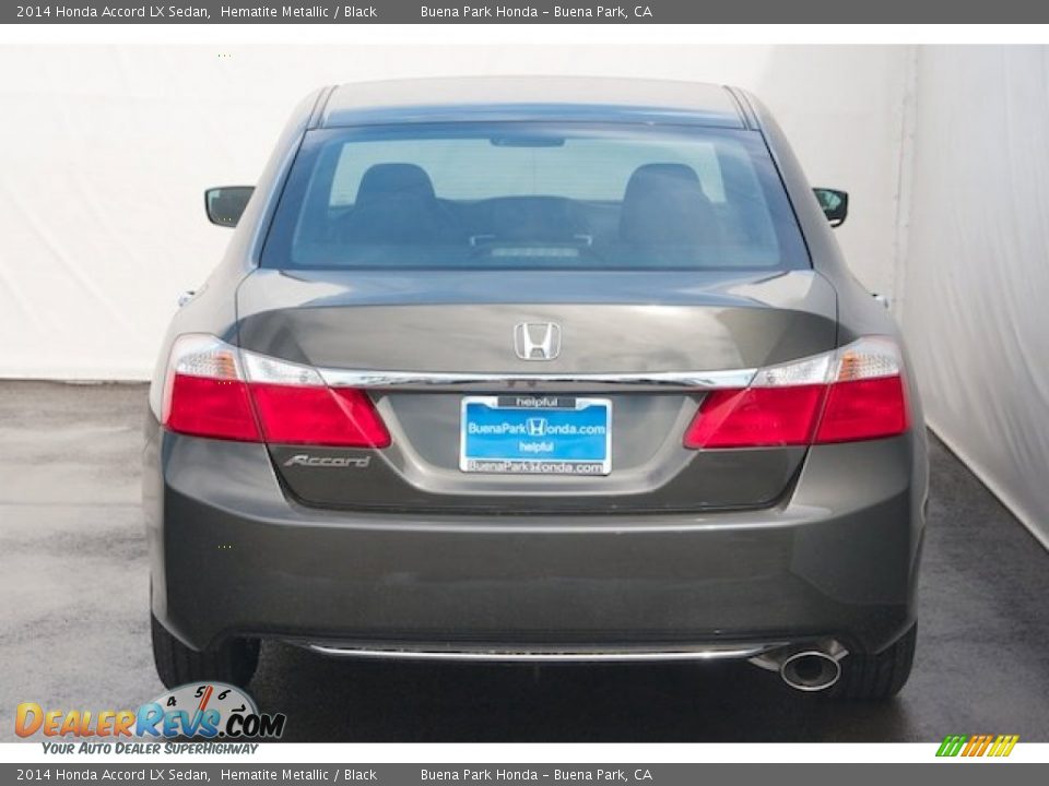 2014 Honda Accord LX Sedan Hematite Metallic / Black Photo #6