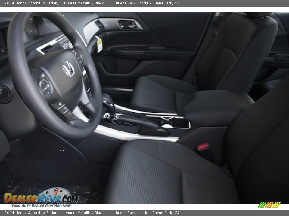 2014 Honda Accord LX Sedan Hematite Metallic / Black Photo #9