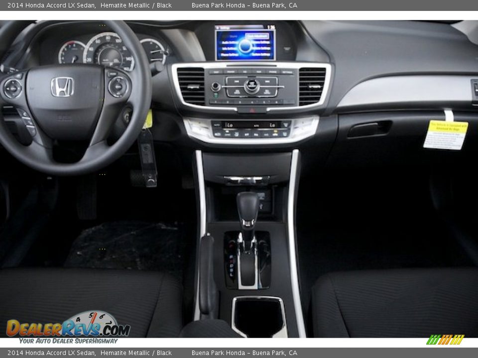 2014 Honda Accord LX Sedan Hematite Metallic / Black Photo #13