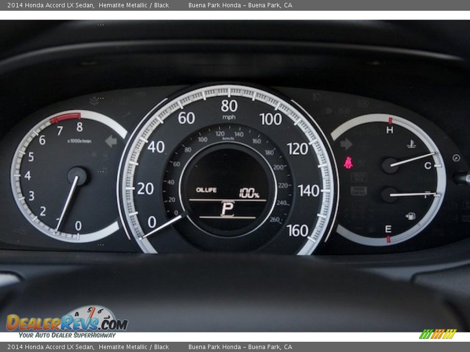 2014 Honda Accord LX Sedan Hematite Metallic / Black Photo #17