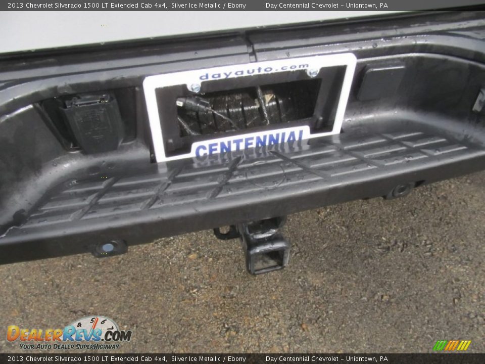 2013 Chevrolet Silverado 1500 LT Extended Cab 4x4 Silver Ice Metallic / Ebony Photo #7