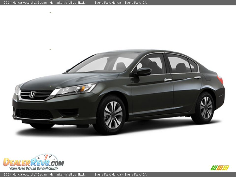 2014 Honda Accord LX Sedan Hematite Metallic / Black Photo #20