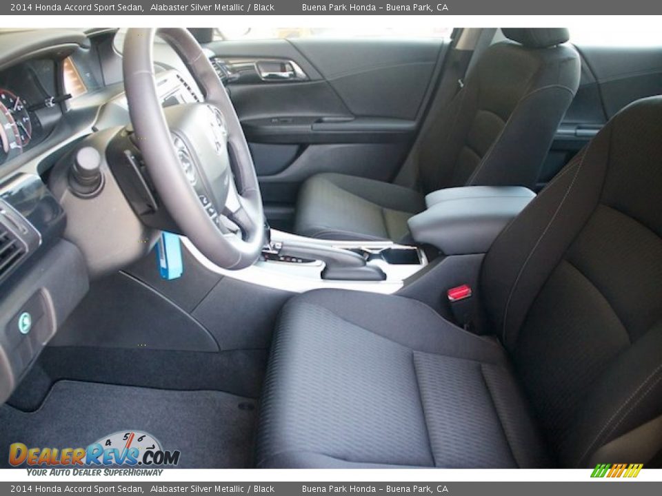 2014 Honda Accord Sport Sedan Alabaster Silver Metallic / Black Photo #9