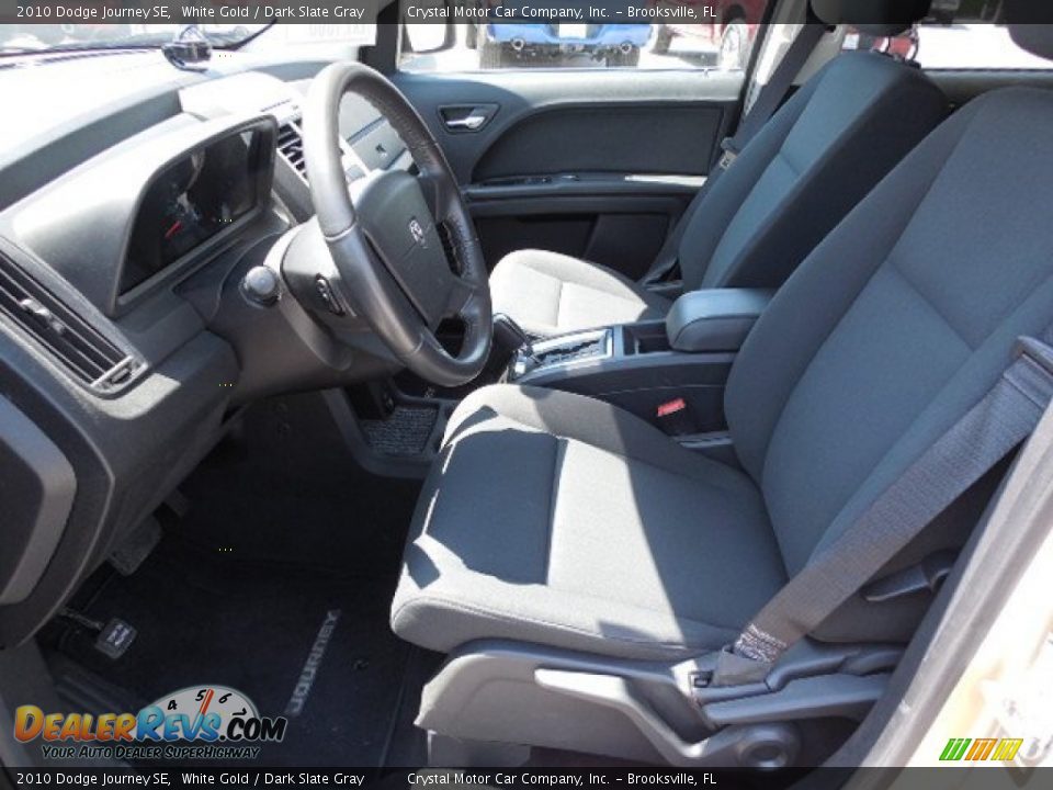 2010 Dodge Journey SE White Gold / Dark Slate Gray Photo #4