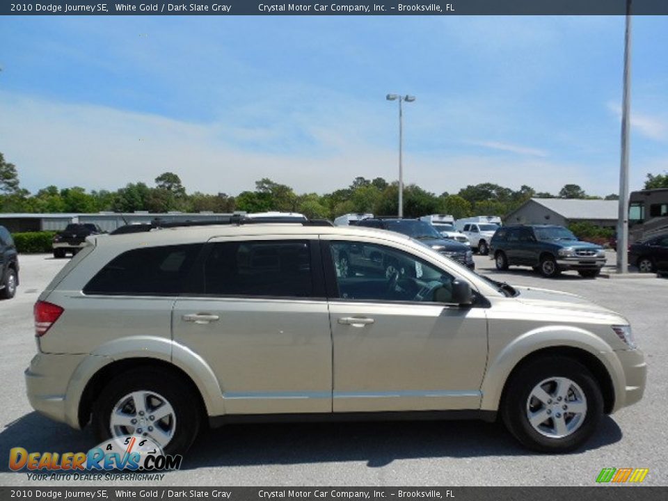 2010 Dodge Journey SE White Gold / Dark Slate Gray Photo #10