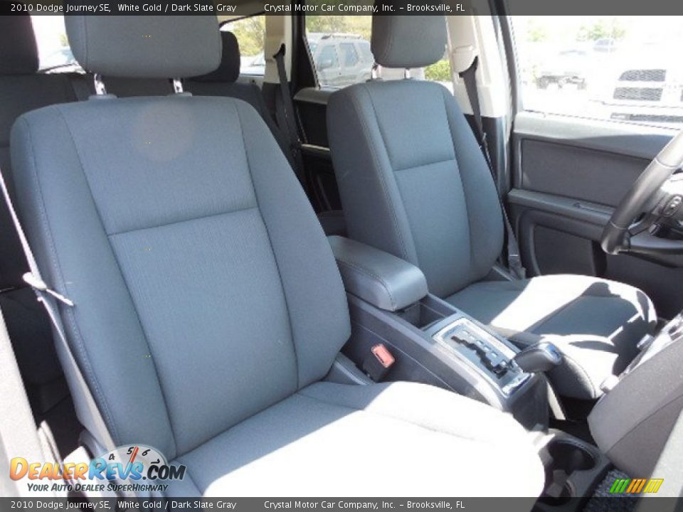 2010 Dodge Journey SE White Gold / Dark Slate Gray Photo #13