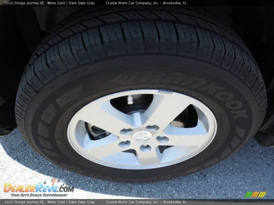 2010 Dodge Journey SE White Gold / Dark Slate Gray Photo #15