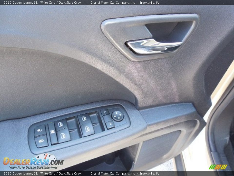 2010 Dodge Journey SE White Gold / Dark Slate Gray Photo #18