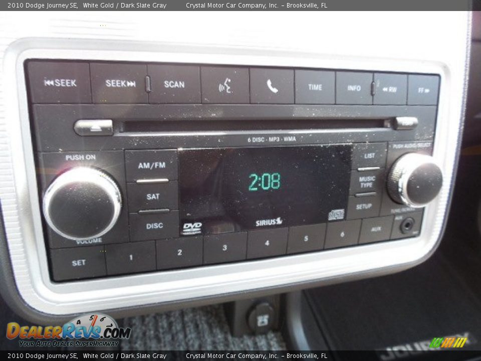 2010 Dodge Journey SE White Gold / Dark Slate Gray Photo #20
