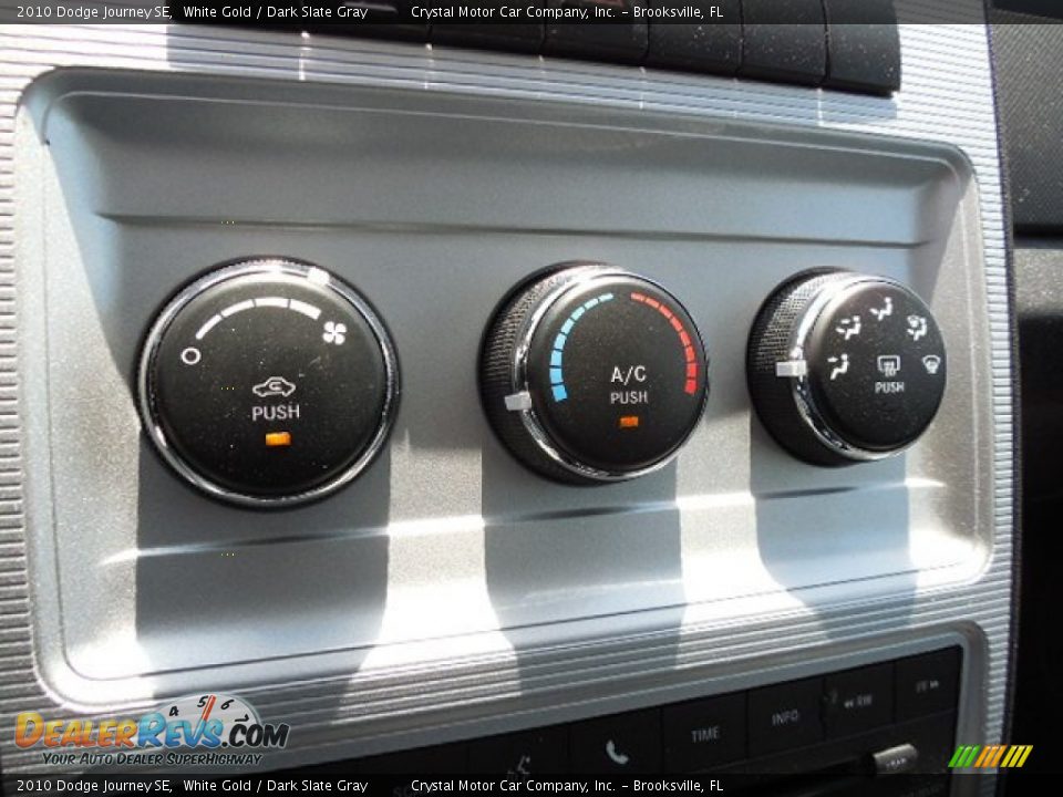 2010 Dodge Journey SE White Gold / Dark Slate Gray Photo #21