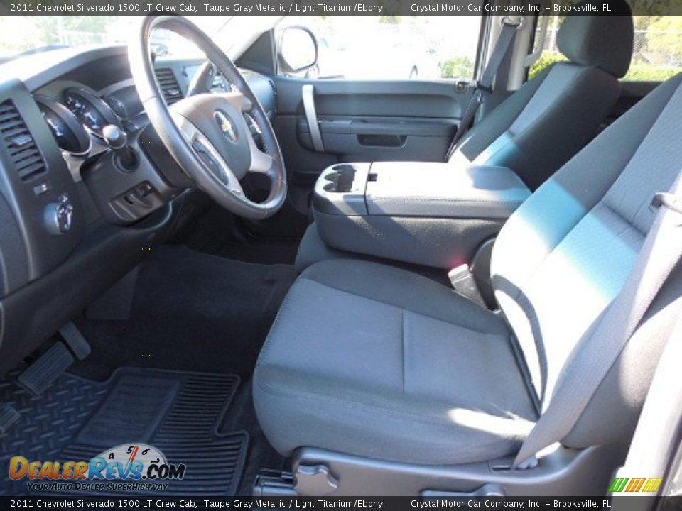 2011 Chevrolet Silverado 1500 LT Crew Cab Taupe Gray Metallic / Light Titanium/Ebony Photo #4