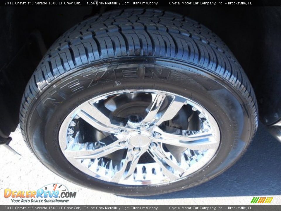 2011 Chevrolet Silverado 1500 LT Crew Cab Taupe Gray Metallic / Light Titanium/Ebony Photo #14