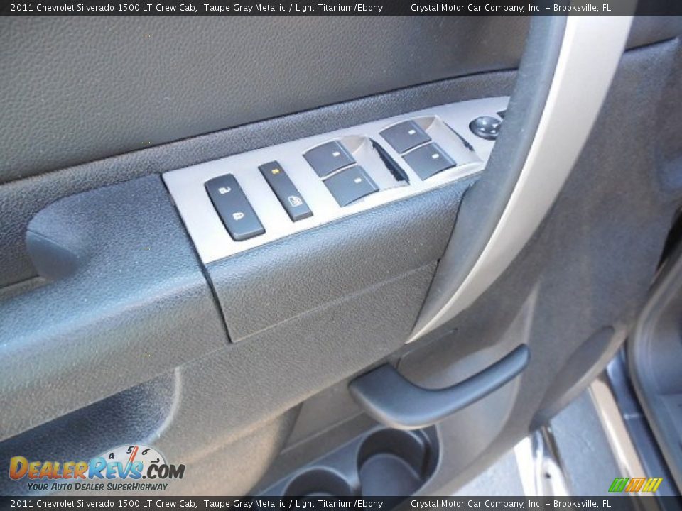 2011 Chevrolet Silverado 1500 LT Crew Cab Taupe Gray Metallic / Light Titanium/Ebony Photo #17