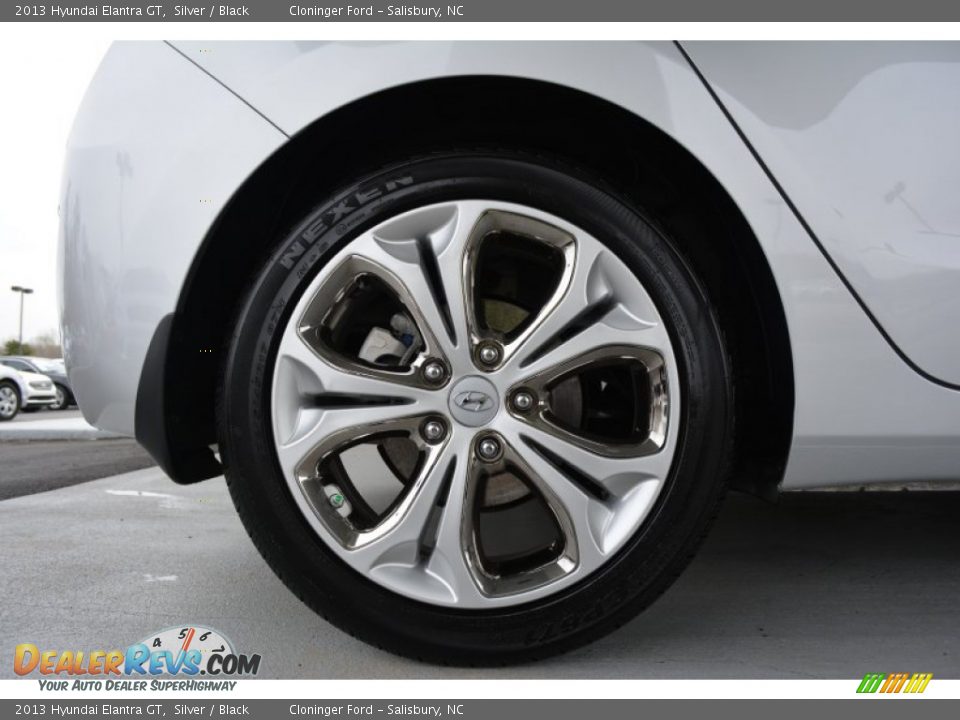 2013 Hyundai Elantra GT Silver / Black Photo #17