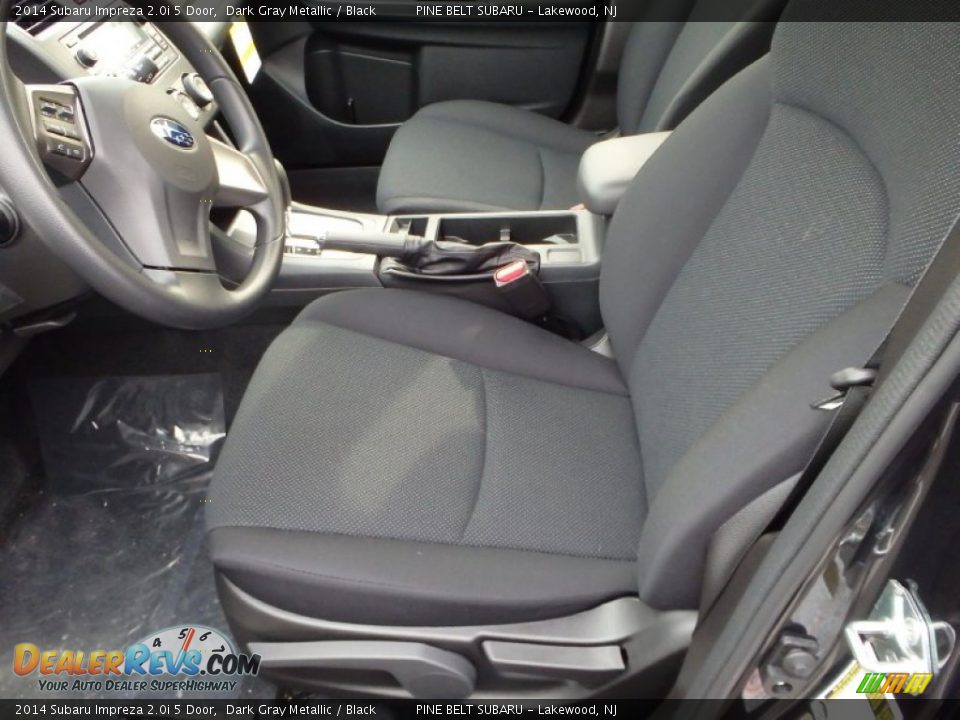 2014 Subaru Impreza 2.0i 5 Door Dark Gray Metallic / Black Photo #3