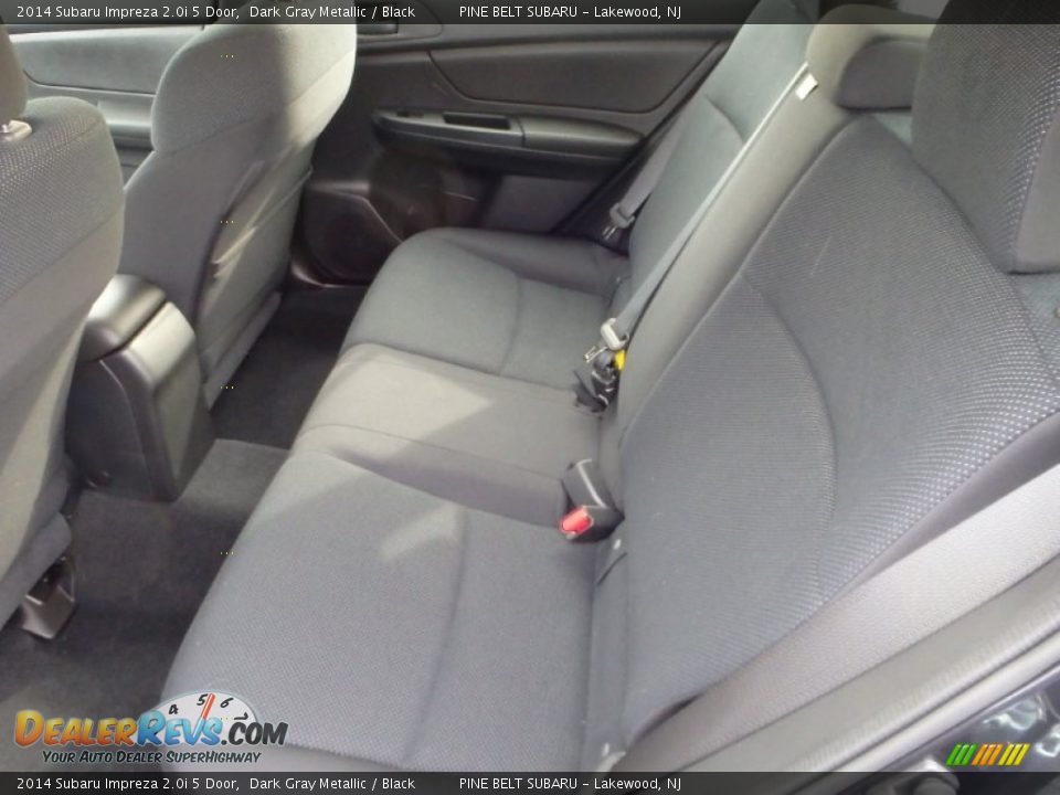 2014 Subaru Impreza 2.0i 5 Door Dark Gray Metallic / Black Photo #4