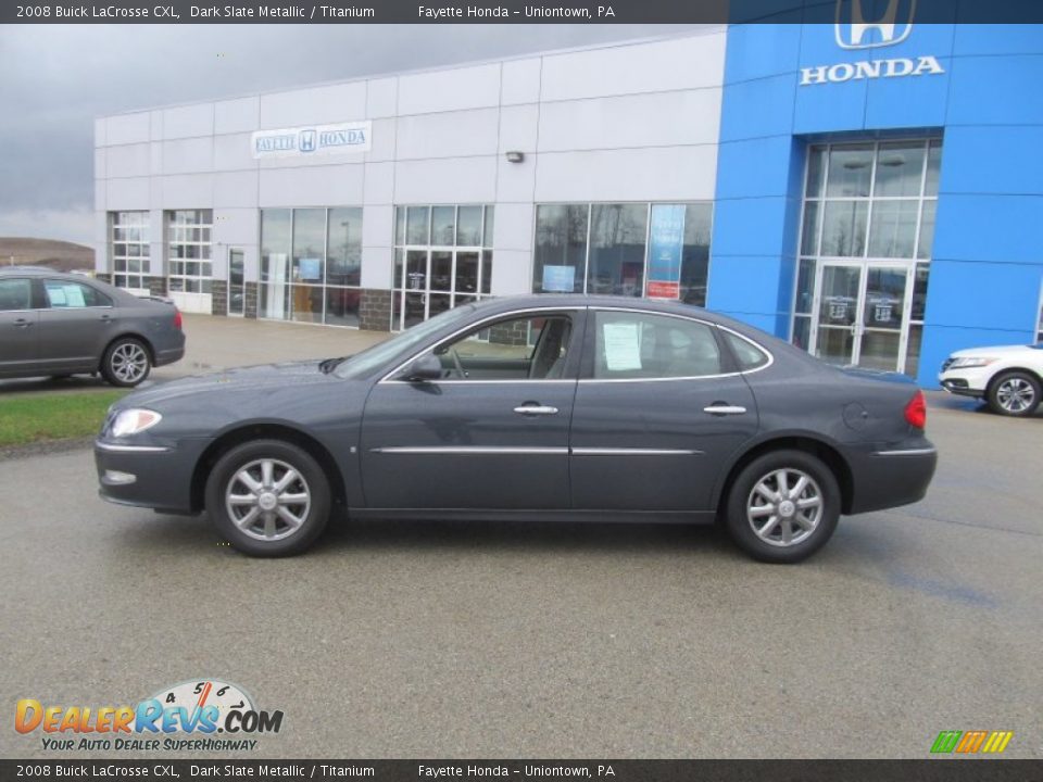 2008 Buick LaCrosse CXL Dark Slate Metallic / Titanium Photo #2