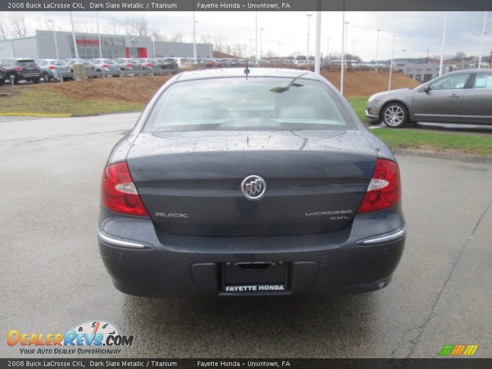 2008 Buick LaCrosse CXL Dark Slate Metallic / Titanium Photo #3