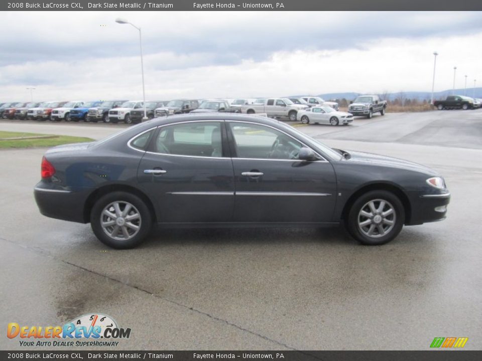 2008 Buick LaCrosse CXL Dark Slate Metallic / Titanium Photo #4