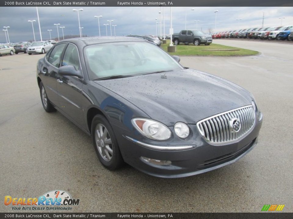 2008 Buick LaCrosse CXL Dark Slate Metallic / Titanium Photo #5