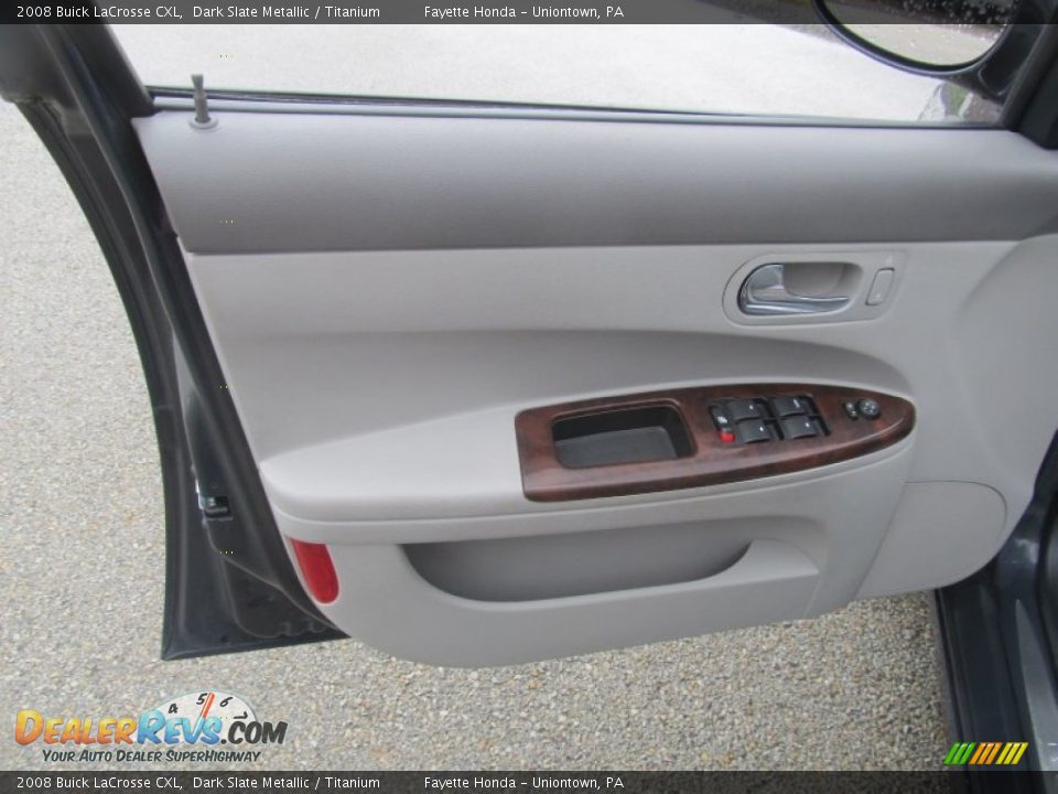 2008 Buick LaCrosse CXL Dark Slate Metallic / Titanium Photo #6