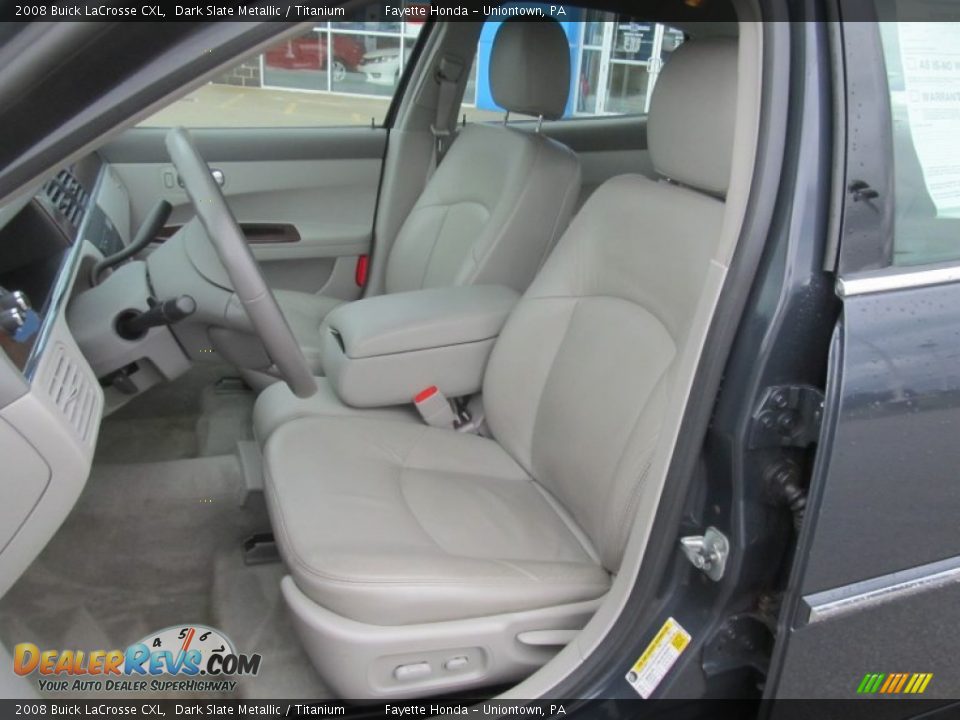 2008 Buick LaCrosse CXL Dark Slate Metallic / Titanium Photo #7