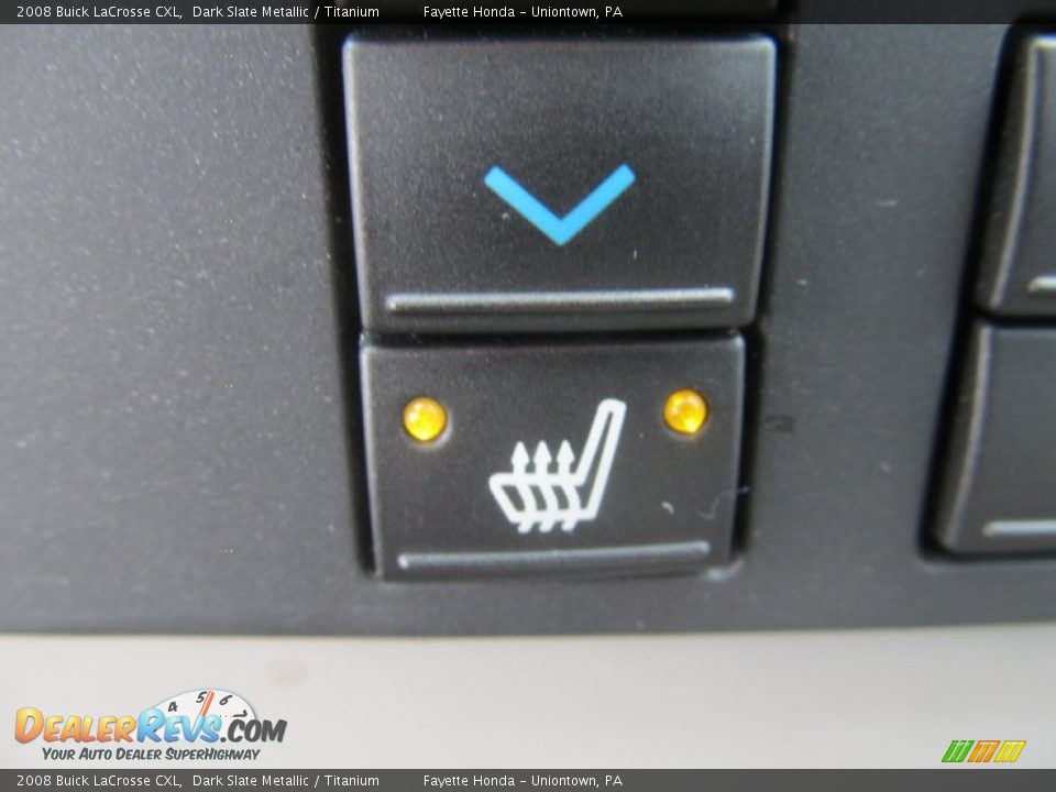 2008 Buick LaCrosse CXL Dark Slate Metallic / Titanium Photo #13