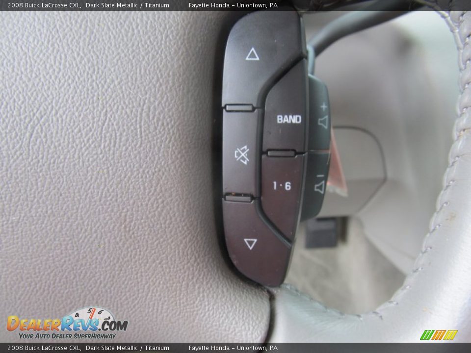 2008 Buick LaCrosse CXL Dark Slate Metallic / Titanium Photo #15