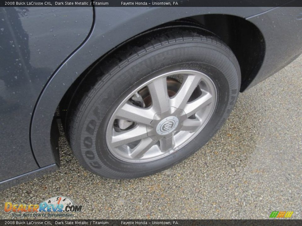 2008 Buick LaCrosse CXL Dark Slate Metallic / Titanium Photo #16
