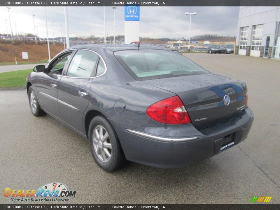 2008 Buick LaCrosse CXL Dark Slate Metallic / Titanium Photo #17