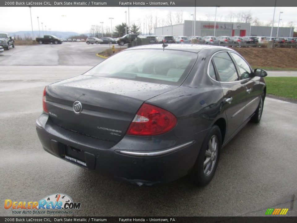 2008 Buick LaCrosse CXL Dark Slate Metallic / Titanium Photo #18