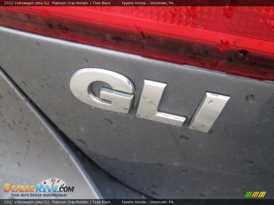 2012 Volkswagen Jetta GLI Platinum Gray Metallic / Titan Black Photo #18