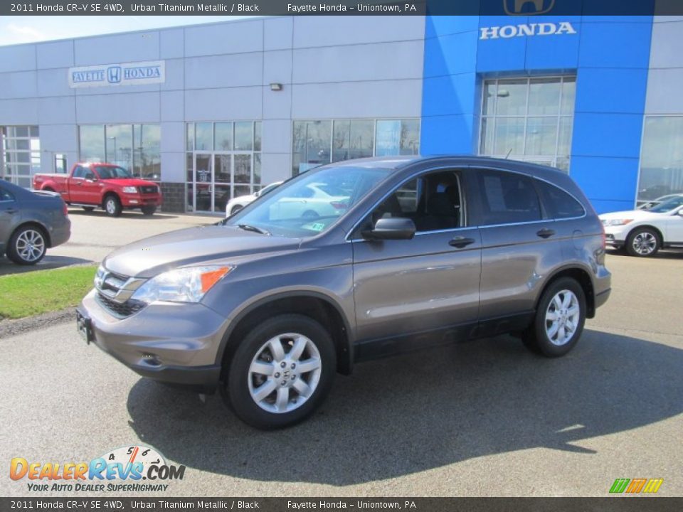 2011 Honda CR-V SE 4WD Urban Titanium Metallic / Black Photo #1