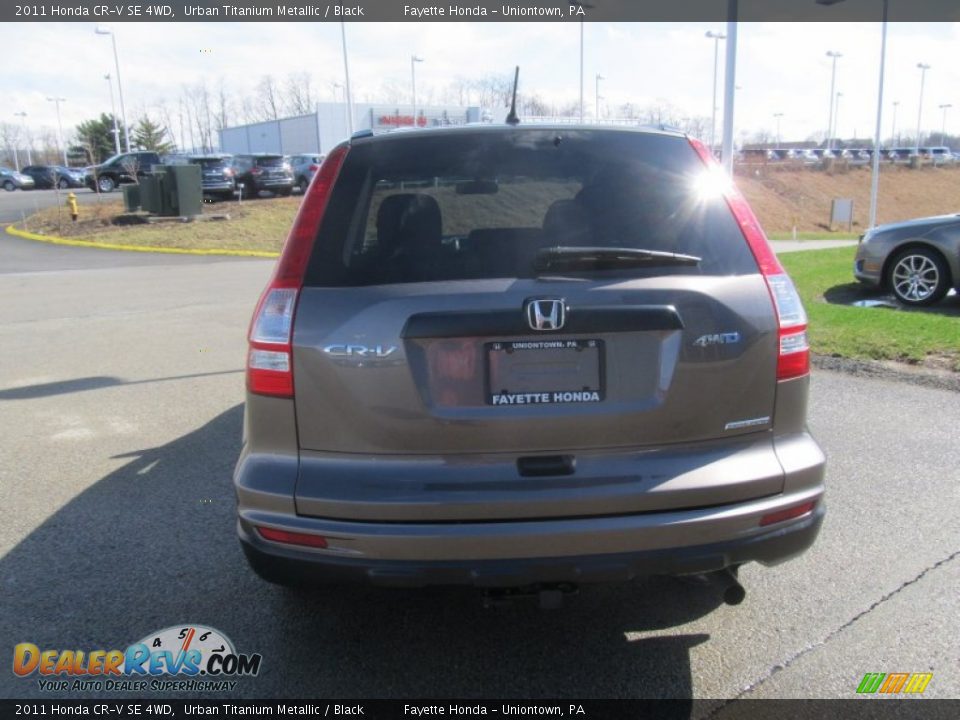 2011 Honda CR-V SE 4WD Urban Titanium Metallic / Black Photo #3
