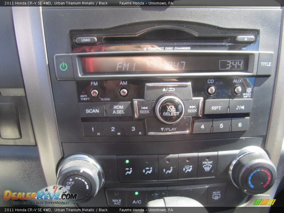 2011 Honda CR-V SE 4WD Urban Titanium Metallic / Black Photo #12