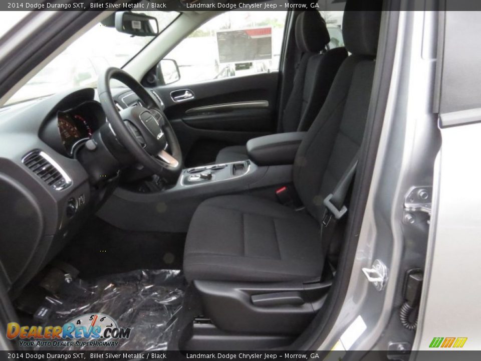 2014 Dodge Durango SXT Billet Silver Metallic / Black Photo #6