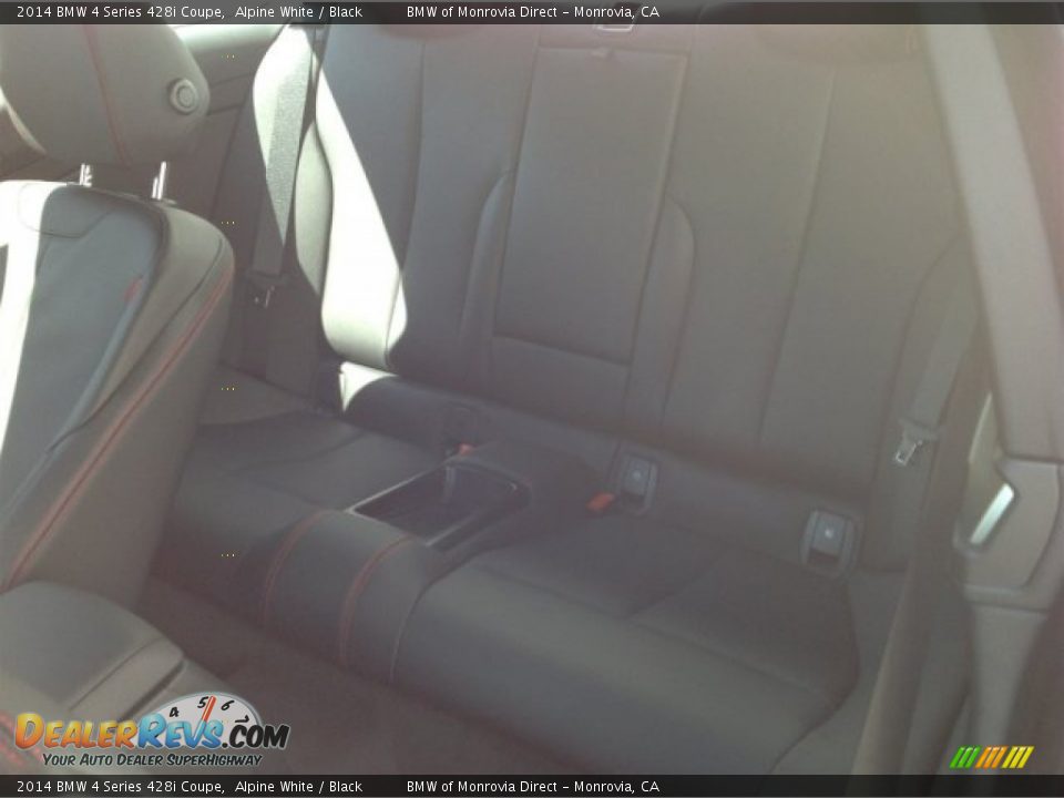 2014 BMW 4 Series 428i Coupe Alpine White / Black Photo #5