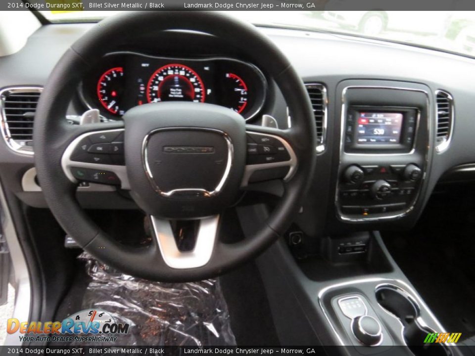 2014 Dodge Durango SXT Billet Silver Metallic / Black Photo #7