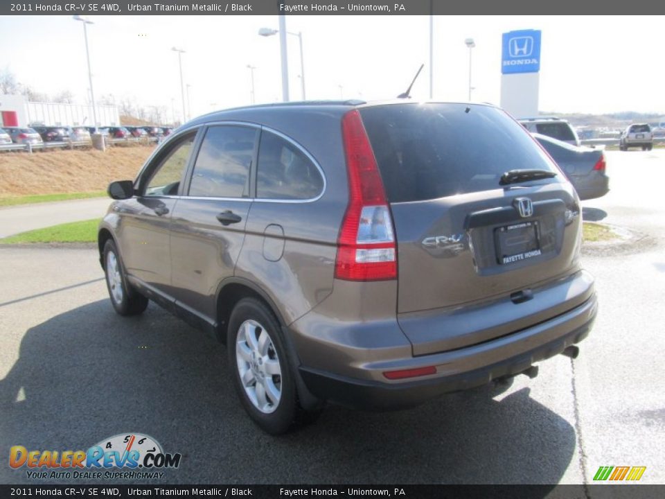 2011 Honda CR-V SE 4WD Urban Titanium Metallic / Black Photo #16