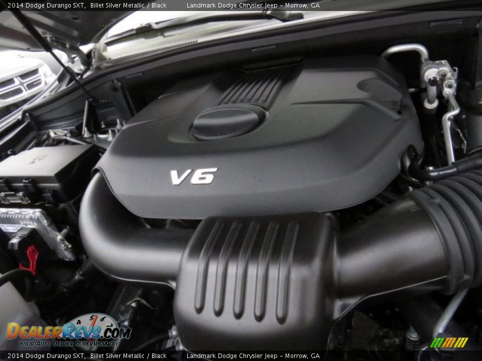 2014 Dodge Durango SXT Billet Silver Metallic / Black Photo #9