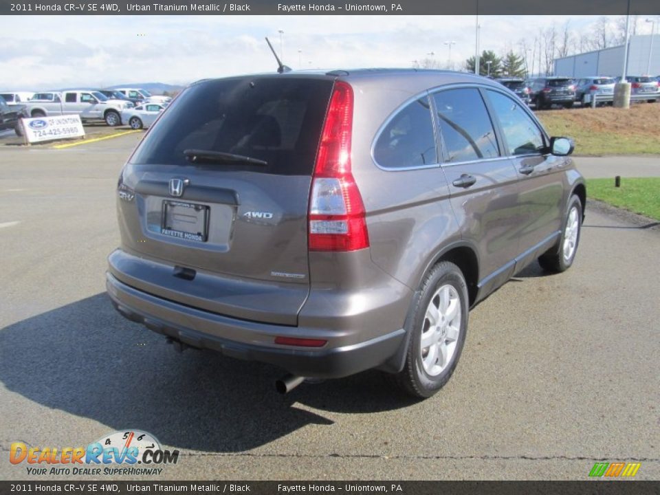 2011 Honda CR-V SE 4WD Urban Titanium Metallic / Black Photo #17