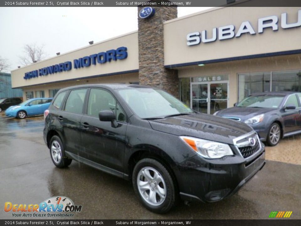 2014 Subaru Forester 2.5i Crystal Black Silica / Black Photo #1
