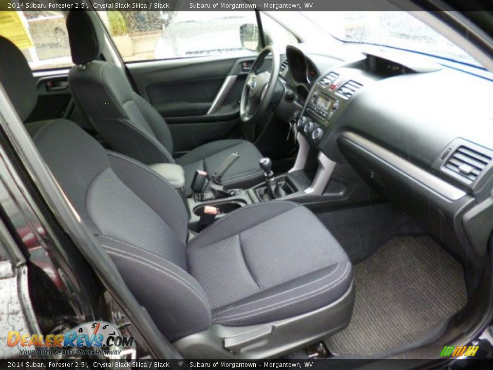 2014 Subaru Forester 2.5i Crystal Black Silica / Black Photo #4