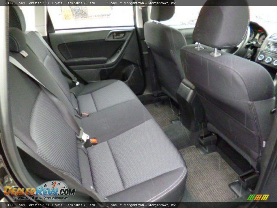 2014 Subaru Forester 2.5i Crystal Black Silica / Black Photo #5