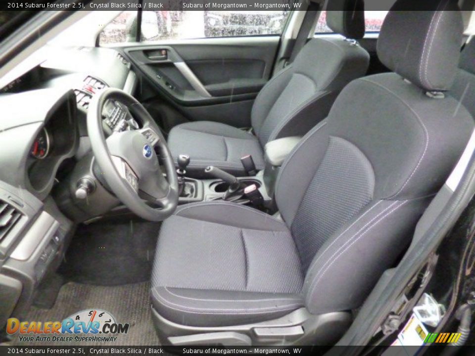 2014 Subaru Forester 2.5i Crystal Black Silica / Black Photo #7
