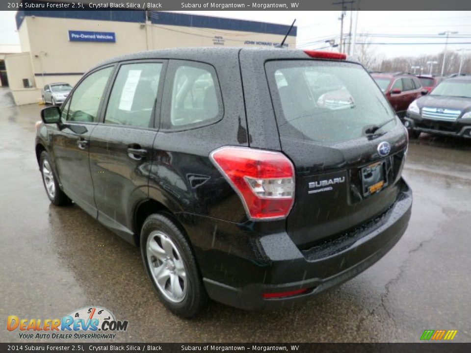 2014 Subaru Forester 2.5i Crystal Black Silica / Black Photo #9