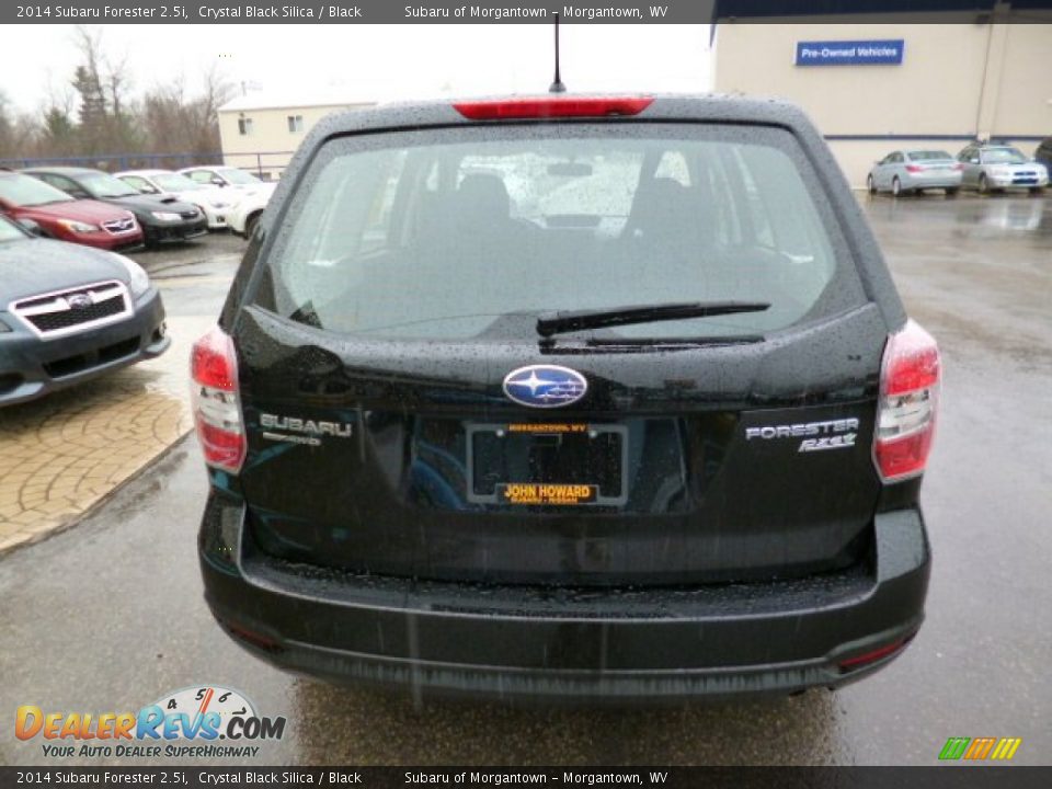 2014 Subaru Forester 2.5i Crystal Black Silica / Black Photo #10