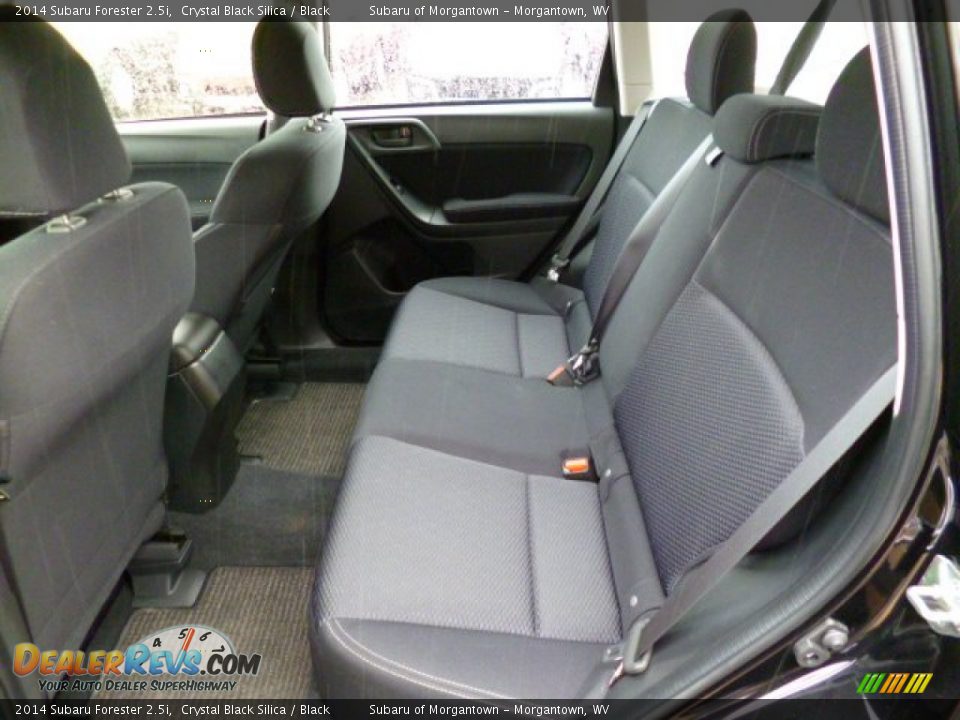 2014 Subaru Forester 2.5i Crystal Black Silica / Black Photo #15