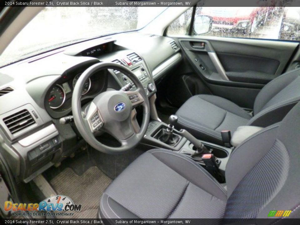 2014 Subaru Forester 2.5i Crystal Black Silica / Black Photo #17